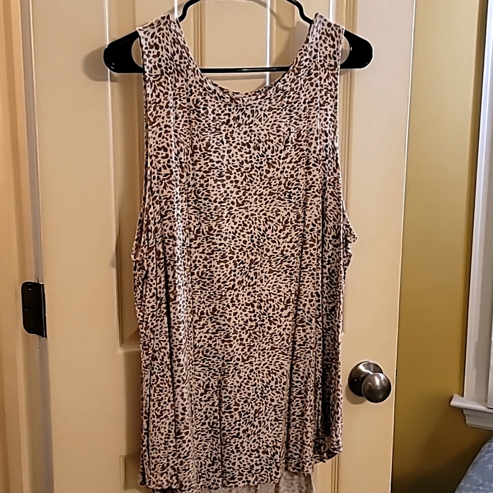 Leopard Print Swing Tank